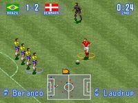 une photo d'Ã©cran de International Superstar Soccer sur Nintendo Super Nes